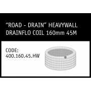 Marley Road-Drain Heavywall Drainflo 160mm 45M - 400.160.45.HW 